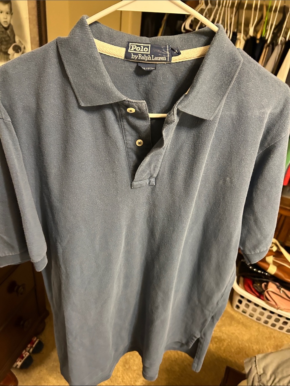Polo by Ralph Lauren Slate Blue Short-Sleeve Polo